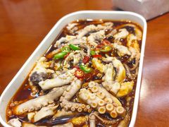 辣炒八带-天津乾毓德饭庄·清真传统炒菜·海鲜烧烤(咸阳路店)