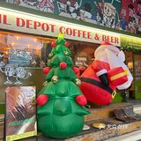 成都玉林！圣诞漂亮咖啡店！！