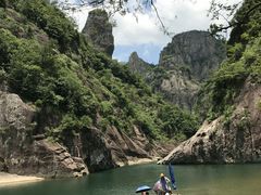 -楠溪江石桅岩