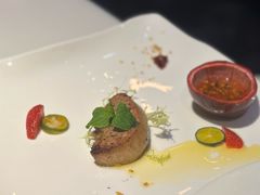 法式香煎鹅肝佐桂花百香果酱-王品牛排(珠海富华里店)
