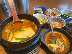 嫩豆腐辣汤-炎蔵牛舌烤肉