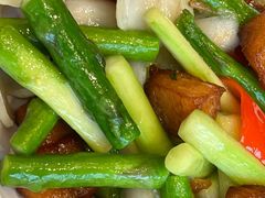 芦笋百合炒鱼粒-潮府馆·非遗潮州菜·港式点心(世纪公园店)