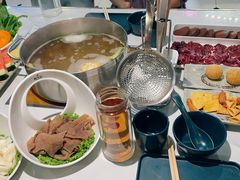 手打牛筋丸-鲜牛记潮汕牛肉火锅(双井店)