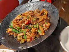 平锅鱿鱼-味上湘菜馆(岳麓山店)