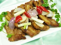 原味煎焗排骨-好彩海鲜火锅饭店(银河百老汇店)