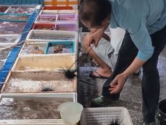 -霞涌市场海鲜摆卖区