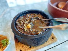 石锅传统响油鳝糊-无锡苏宁银河国际酒店-悦府65中餐厅