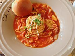 西红柿辣鸡意大利面-Cafe Alice咖啡爱丽丝(奥城店)