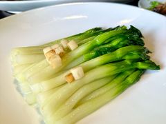 蒜香油爆菜心-杭州西子湖四季酒店·金沙厅
