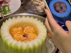 -得意咚瓜·顺德鱼生·冬瓜盅火锅