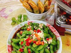 凉拌毛豆-桂萍特色牛筋牛杂(长堤街总店)