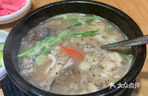 Korean Rice Intestine Soup
