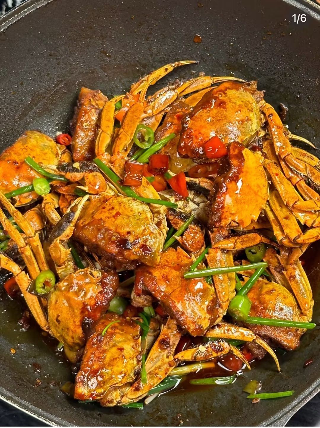 干锅大闸蟹,超级满足