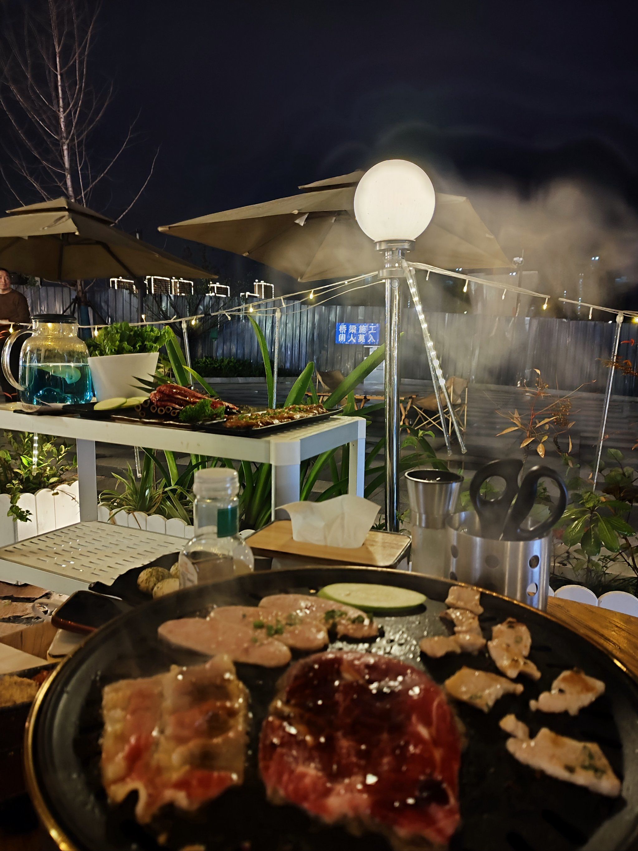 小清新露天烤肉,绝了