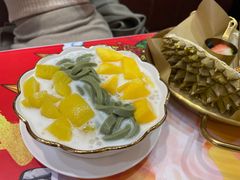 黄金孖宝绿茶拉面-甜心妈妈·榴莲星级糖水(北京路总店)