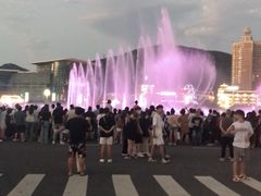 -大连星海广场音乐喷泉