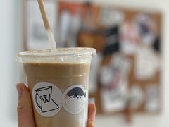 栀子花梨拿铁-W Coffee(船板巷店)