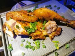 绿茶葱香烤鸡-绿茶餐厅(乐峰广场店)