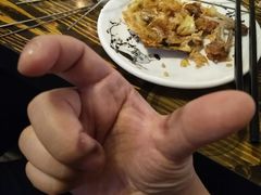 筷子掉色-老五烧烤(盘金华府总店)