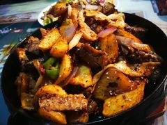 炕锅羊肉-聚雅美食