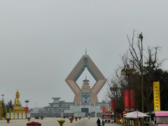 -法门文化景区-合十舍利塔