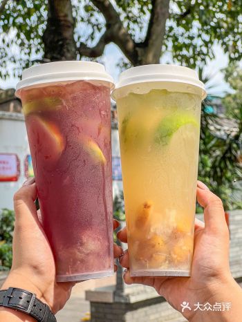 潮州求求来牌坊街一定要喝冰镇黄皮柠檬茶