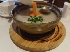 牛肉滑蛋粥-白天鹅宾馆-宏图府餐厅