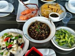 -七的湖·晚芳亭·阳澄湖农家菜·大闸蟹(莲花岛店)