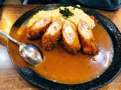 蓝带芝士蛋包饭-犀牛家猪排