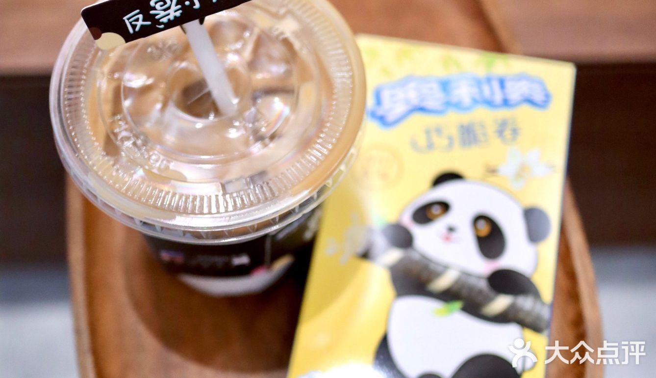 当奥利奥巧脆卷与咖啡卷在一起