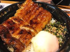 蒲烧活鳗饭半尾配溏心温泉蛋-鳗事鱼意·活鳗現烤专门店(富力海珠城店)