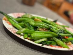 猪油渣炒广东菜心-神更仔·潮汕魂大排档(汉口路店)