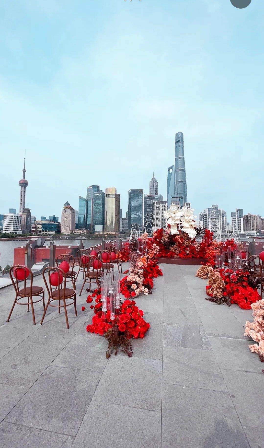 上海最最美丽的露天婚礼现场