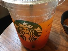 中杯冰摇芒果花草茶-星巴克(宁波老外滩店)