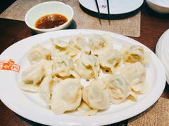 韭菜虾仁肉水饺-俏东方·海味水饺·青岛菜(崂山店)