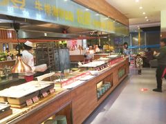 自助取餐区-悦橙烤肉海鲜自助(中央大街店)