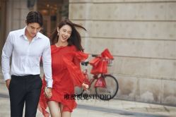 欧美时尚-巴黎婚纱摄影工作室