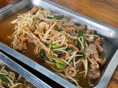 现切现爆炒猪杂-龙上水现炒生料(柳沙店)