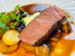 香煎澳洲安格斯M3牛排-花园5號餐厅