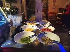 自助调料区-姑妈嫁妆涮羊排专业火锅(中央大街一店)