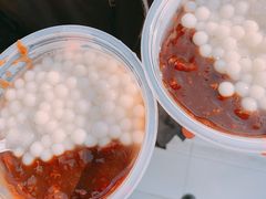 桂花赤豆糊圆子-潘玉麟糖粥