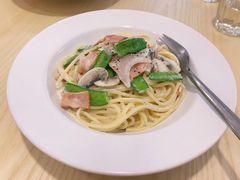 奶油蘑菇培根意面-4U CAFE(广景苑店)