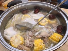 椰子鸡火锅-派派茶客(金杏花园店)