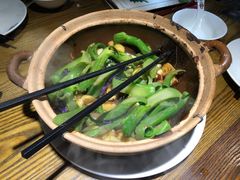 虾酱啫芥兰-广东道至正餐厅(区庄店)