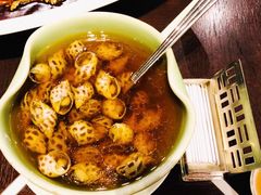 古越陈酿煮花螺-杭州西子湖四季酒店·金沙厅