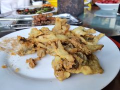 炸蘑菇-凤凰岭蒙古包风味餐厅