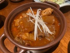 日式酱汁炖煮牛筋-山杏yama-katsu·吉列炸物