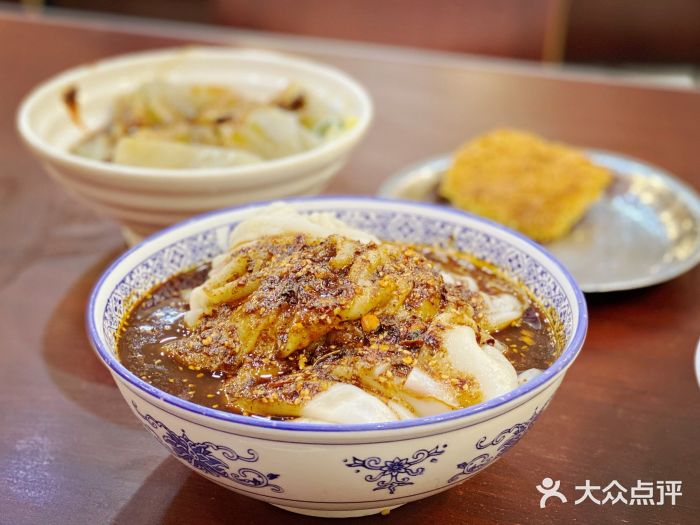 张明富面皮店热面皮图片