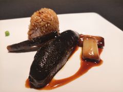 葱烧海参配乌米菌-鲁采LU STYLE(新天地店)
