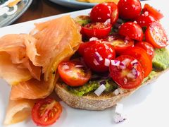 smoked salmon bruschetta-12 Rocks Beach Bar Cafe